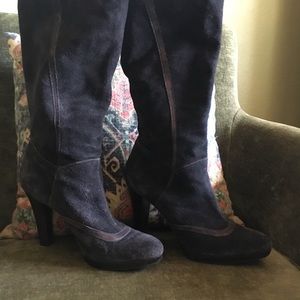 Brown Suede Gianni Binni Boots